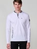 KOROSHI LangÃ¤rmliges poloshirt in weiß