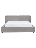 Beliani Doppelbett LINARDS in Grau - (W) 210 x (H) 94 x (L) 242 cm