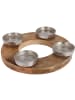 Home&Styling Collection Teelichthalter in braun