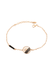 NAEMI Women Bracelet in Rose Gold Black