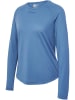 Hummel Hummel T-Shirt L/S Raglanärmel Hmlmt Yoga Damen in CORONET BLUE