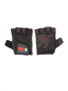 Gorilla Wear Fitness-Handschuhe für Damen - Schwarz/rot genäht