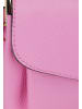 faina Crossbody Bag Aus Leder in Rosa Pink