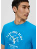 s.Oliver T-Shirt in 62D1_azurblau