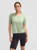 Hummel Hummel T-Shirt Hmlmt Yoga Damen Atmungsaktiv in SEAGRASS