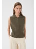 Karen By Simonsen Strickweste KBElvina Classic fit in Deep Lichen Green