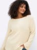 sheego Langarm-Shirt in champagner