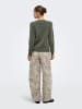 ONLY Strickpullover in Dusty Olive