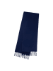 CASH-MERE.CH Bio Schal in Navy Blau