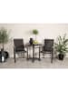 ebuy24 Cafétisch Colorado Schwarz 70 x 70 cm