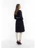 faina Damen 2-In1-Mantel in Schwarz