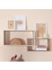 roba Wandregal Beige/Chestnut – dekoratives Regal fürs Kinderzimmer