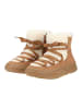 Geox Stiefel LAQUINNY Braun/Weiß