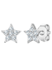 Rafaela Donata Ohrringe Stern aus Sterling Silber mit Zirkonia in silber