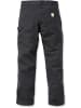 CARHARTT  Stoffhose "W. Twill Dungaree B324" in Schwarz