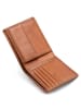 Farmhood Memphis Geldbörse RFID Schutz Leder 12.5 cm in camel