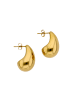 usha WHITE LABEL Women Earrings With Butterfly Clutch in Gold