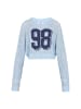 myMo Women Sweater in light blue navy