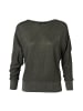 Mart Visser Aylene Lurex Pullover Olivgrün