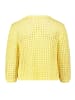 Betty Barclay Casual-Strickjacke mit Effektgarn in Gelb