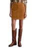 Marc O'Polo Cord-Minirock A-Shape in Umbra Brown