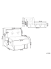Beliani Einzelsofa VESTFOLD in Beige/Schwarz - (W) 85 x (H) 45 x (L) 78 cm