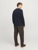 Jack & Jones Strickpullover in Night Sky
