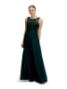 Vera Mont Abendkleid mit Spitze in Mystic Emerald