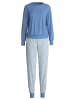 Calida Pyjama in riviera blue