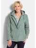 GOLDNER Kurzgröße:  Freizeitjacke Outdoor-Jacke mit Kapuze in graugrün
