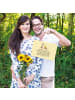 Mr. & Mrs. Panda Wanddeko Igel Federschmuck mit Spruch in Gelb Pastell