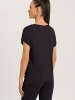 Hanro T-Shirt Yoga in black beauty