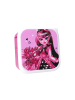 Monster High Brotzeitbox 3in1 Lunchbox für Schule, Freizeit