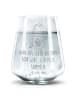 Mr. & Mrs. Panda Blümchentailglas Einhorn Pilz mit Spruch in Transparent