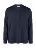 Hessnatur Hessnatur Henley Longsleeve Relaxed aus reiner Bio-Baumwolle in marine