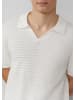 QS Polo-Shirt in 0210_ecru