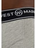 Westmark London Retro Short / Pant Atlas in Black / White / Grey Melange