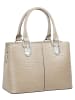 Cluty Umhängetasche echt Leder in beige