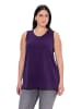 Ulla Popken Strick-Top in tiefes violett