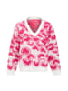 FENIA Damen Sweater in WEISS PINK