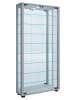 VCM  Glas Stand Vitrine Lumo Maxi Spiegel in Silber