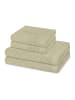 Ross 2 X Handtuch 2 X Duschtuch im Set Rubin in Sand