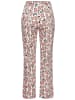 VIVANCE DREAMS Pyjamahose in orange-weiß-gemustert