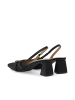 Bianco Slingbacks in Black
