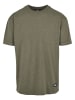 Urban Classics T-Shirt in darkgreen melange