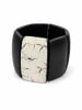 collezione alessandro Armband " Crackle " in weiß
