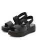 French Connection Sandale in schwarz