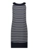 Betty Barclay Jerseykleid in marine ecru - 0001