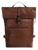 Sansibar Rucksack echt Leder in cognac