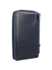 Piquadro Blue Square Reisepaassetui Leder 14 cm in night blue